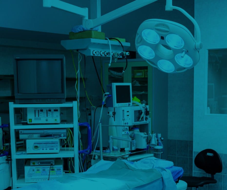Centro cirúrgico do Hospital Saúde dos Olhos